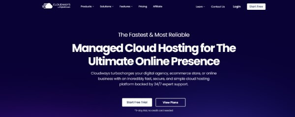 استضافة Cloudways افضل استضافة متجر الكتروني